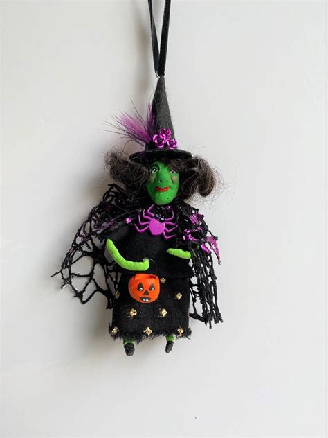 Malignant witch ornament